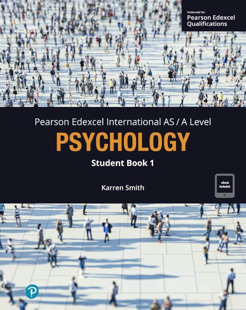 Pearson Edexcel IAL Psychology Student Book 1 - Karren Smith (ISBN 9781292736112)