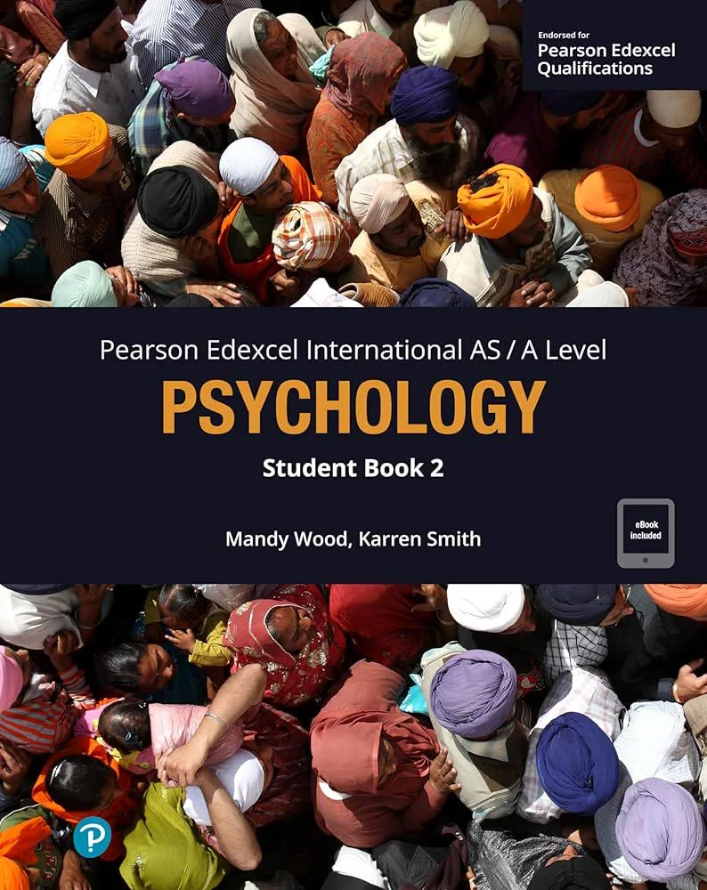 Pearson Edexcel IAL Psychology Student Book 2 - Wood & Smith (ISBN 9781292468068)